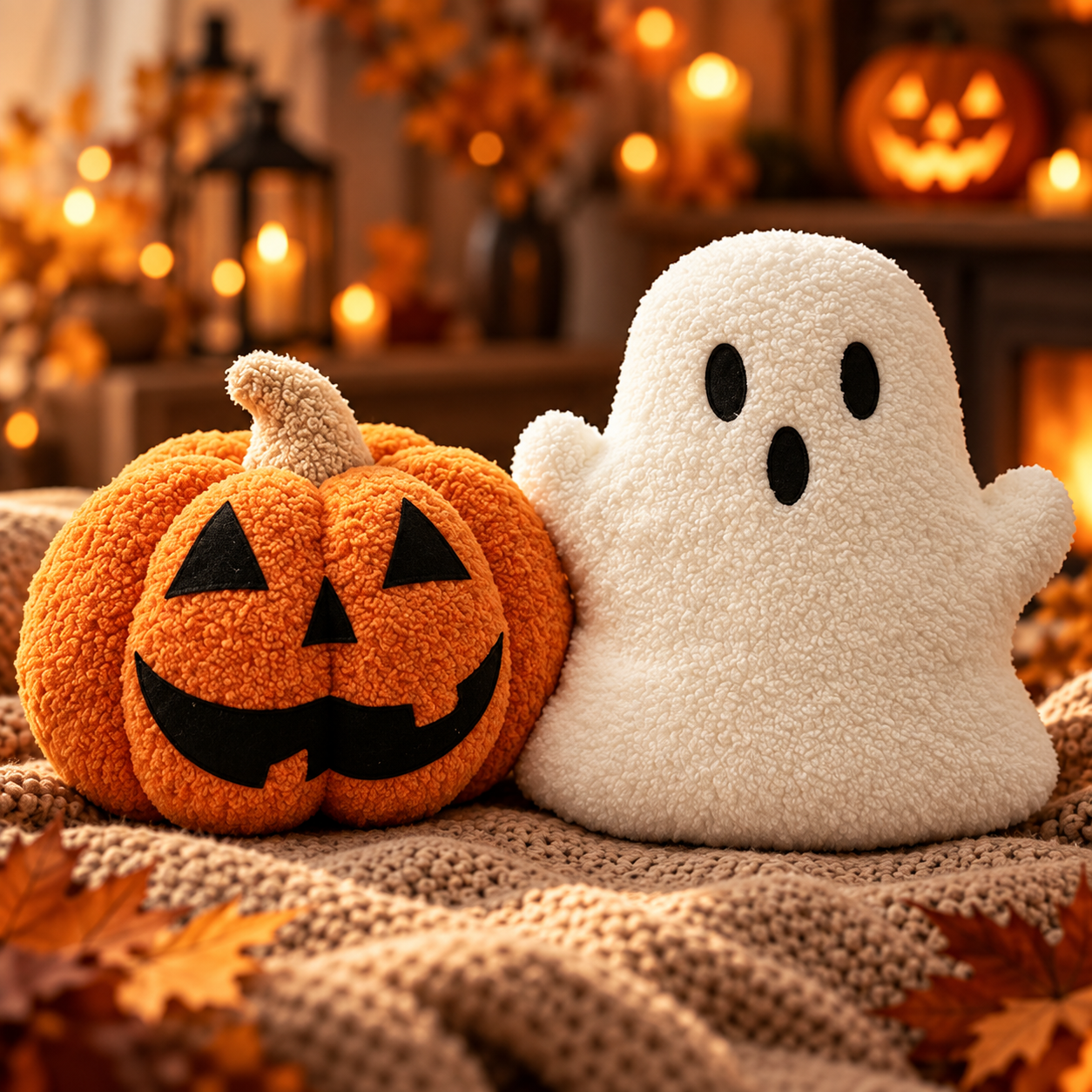 Naher Ghost-&-Pumpkin-Fokus