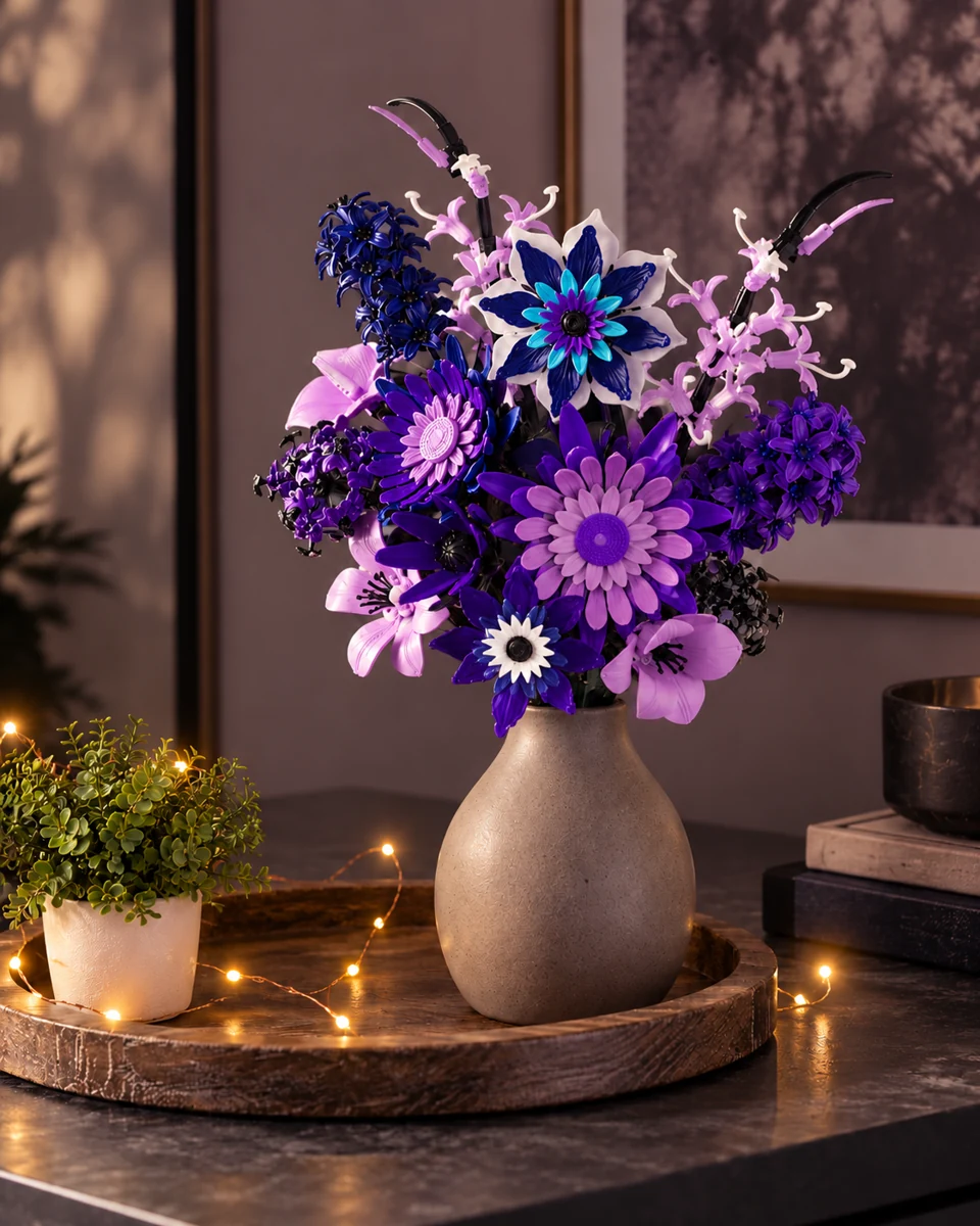 Dark Floral Accent