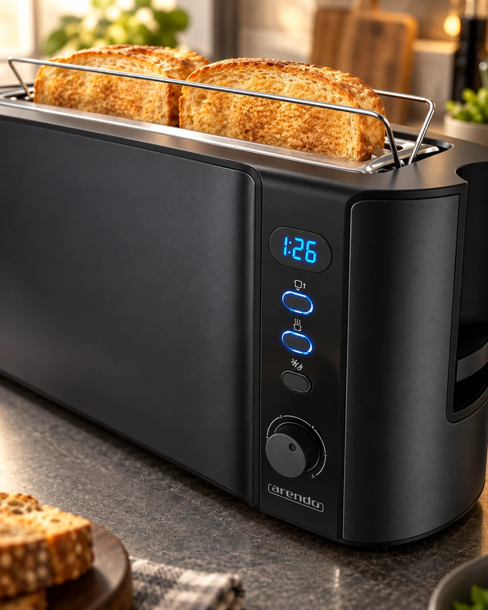 Arendo Langschlitz-Toaster · Ansicht 1