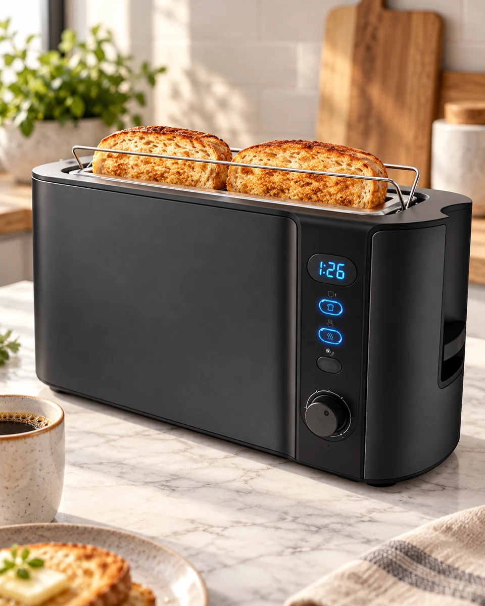 Arendo Langschlitz-Toaster · Ansicht 2